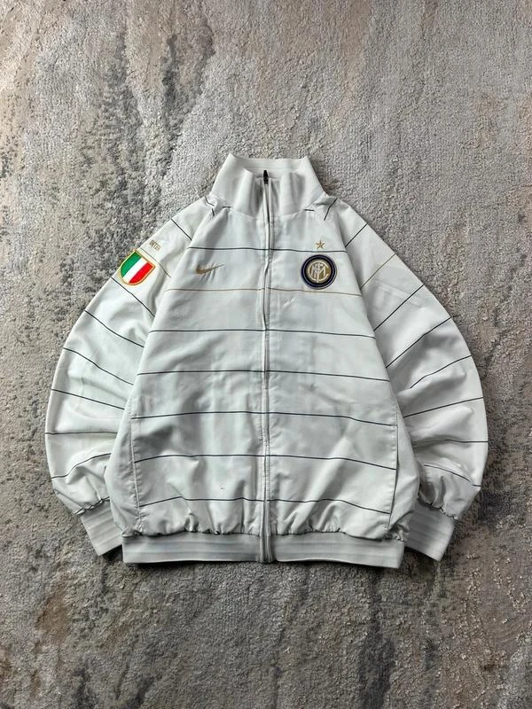 Vintage 2008-09 Nike Inter Milan Football Track Jacket Size L